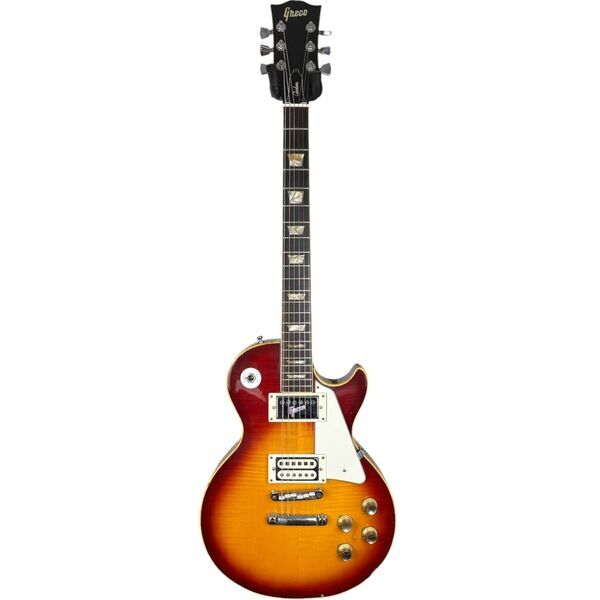 Greco drevo Paul Custom 1970s | čerešňa sunburst, image 3 of 5