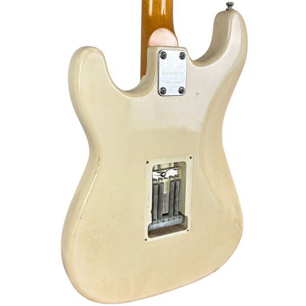Greco Matsumoku Stratocaster 1970s | vintage white, image 5 of 5