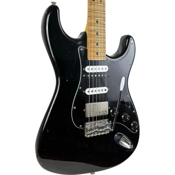 Greco SE450 Scalloped Stratocaster 1980 - Black | must, image 1 of 4