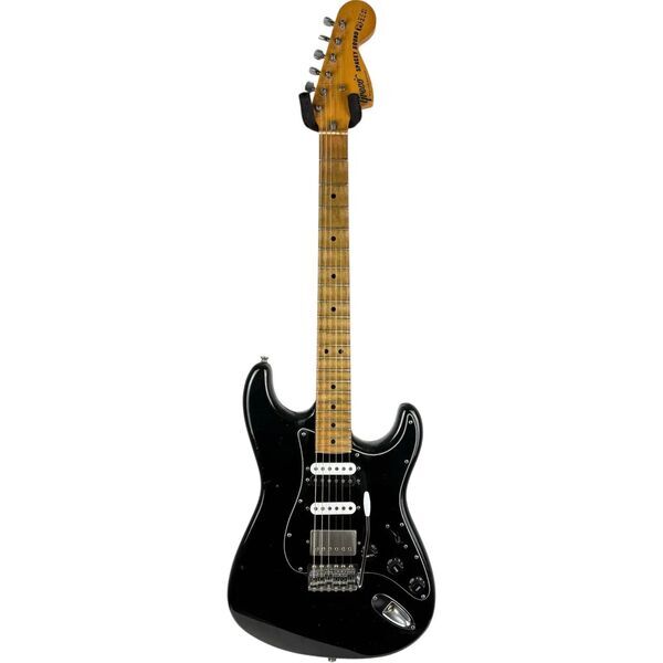 Greco SE450 Scalloped Stratocaster 1980 - Black | must, image 2 of 4