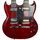 Greco SG Double Neck 1978 | ķirsis sarkans, thumbnail 1 of 5