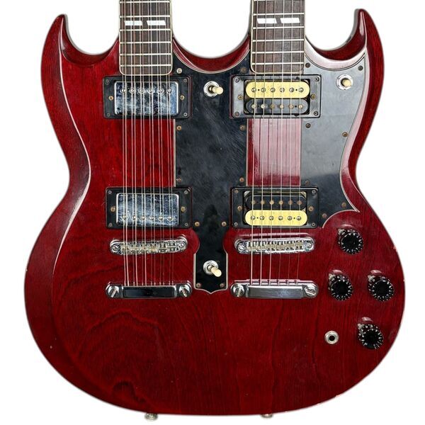 Greco SG Double Neck 1978 | ķirsis sarkans, image 1 of 5