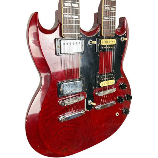 Greco SG Double Neck 1978 | ķirsis sarkans, image 2 of 5