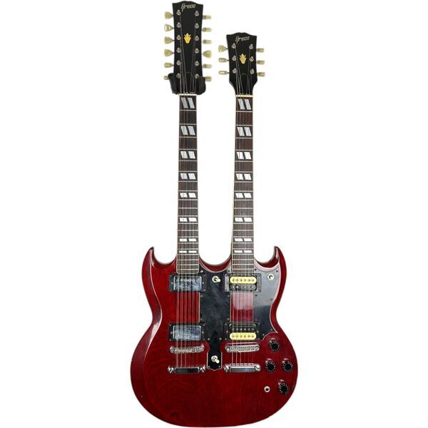 Greco SG Double Neck 1978 | ķirsis sarkans, image 3 of 5