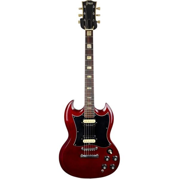 Greco SG Matsumoku 1975 - Cherry - Vintage | Vintage, image 3 of 5