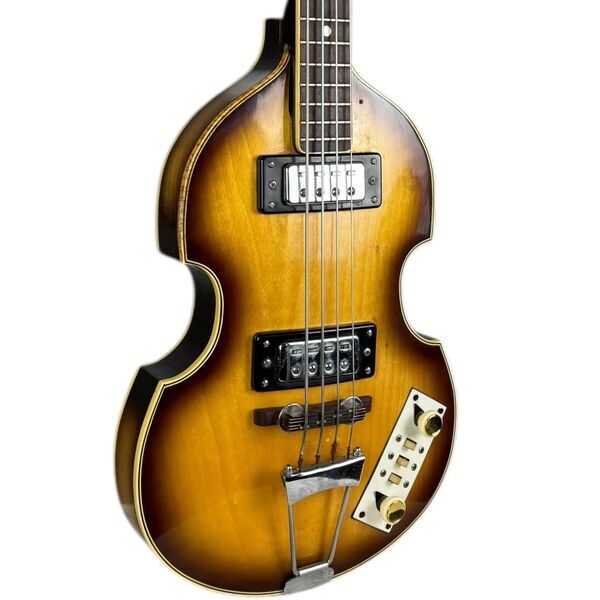 Greco VB Violin Bass 1970s - Vintage Sunburst | Vintage Sunburst, image 1 of 4
