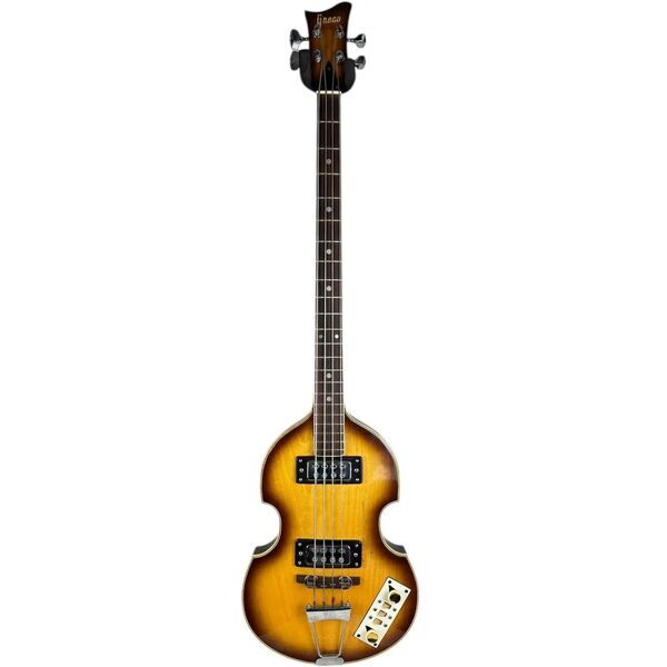 Greco VB Violin Bass 1970s - Vintage Sunburst | Vintage Sunburst, image 2 of 4