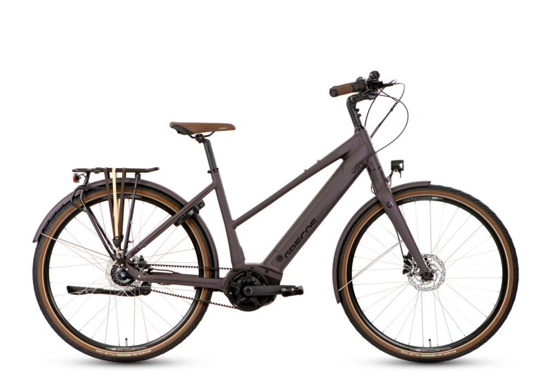 Grecos Eli 2.5 (2023) | Trapez | berry matt | 28" | 50 cm | < 100 km | 625 Wh 1
