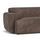 Greta sofa 3-seater Aulla Cacao | brown, thumbnail 1 of 4