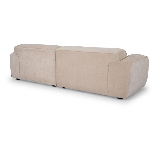 Greta sofa 3-seater Danny Cream | brown, image 2 of 4