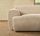 Greta sofa 3-seater Danny Cream | brown, thumbnail 4 of 4
