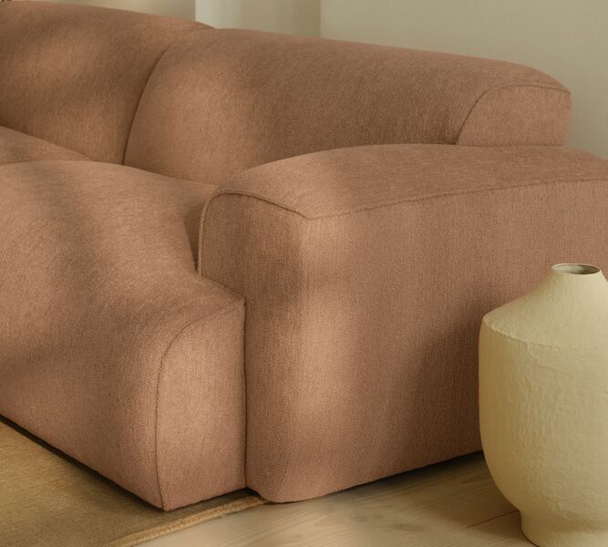 Greta sofa 3-seater Time Blush | brown, image 4 of 4