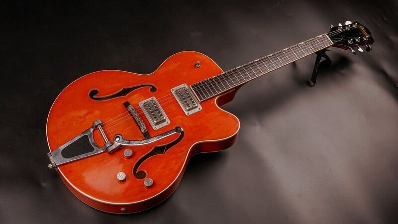 Gretsch Electromatic 5120 1995 MIJ Terada Japan Orange USA PAT Filter’Trons | Original, image 1 of 5