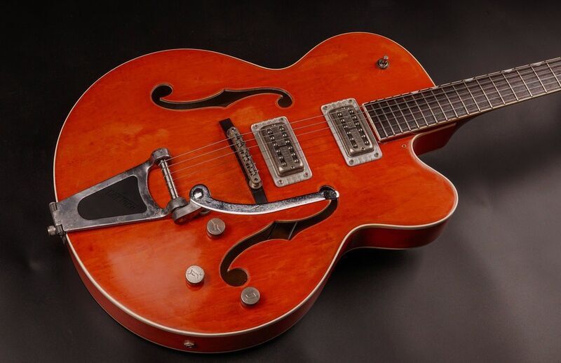 Gretsch Electromatic 5120 1995 MIJ Terada Japan Orange USA PAT Filter’Trons | Original, image 2 of 5