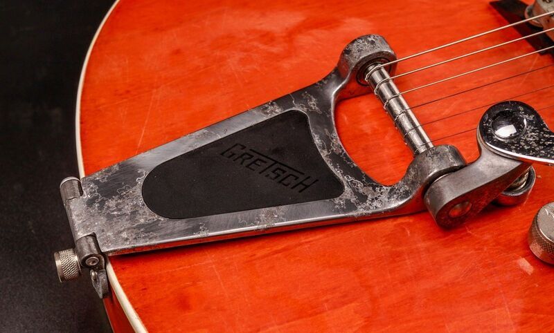 Gretsch Electromatic 5120 1995 MIJ Terada Japan Orange USA PAT Filter’Trons | Original, image 3 of 5