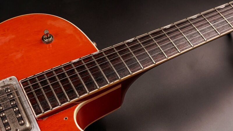 Gretsch Electromatic 5120 1995 MIJ Terada Japan Orange USA PAT Filter’Trons | Original, image 5 of 5