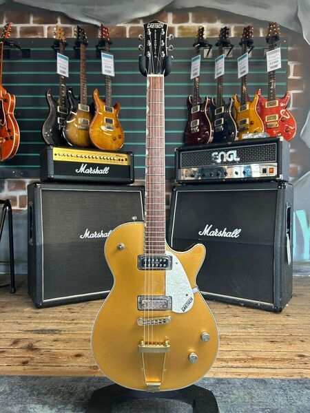 Gretsch Electromatic G5235T Gold Sparkle 2007 Electric Guitar | Gold Sparkle, image 1 of 5