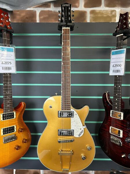 Gretsch Electromatic G5235T Gold Sparkle 2007 Electric Guitar | Gold Sparkle, image 2 of 5