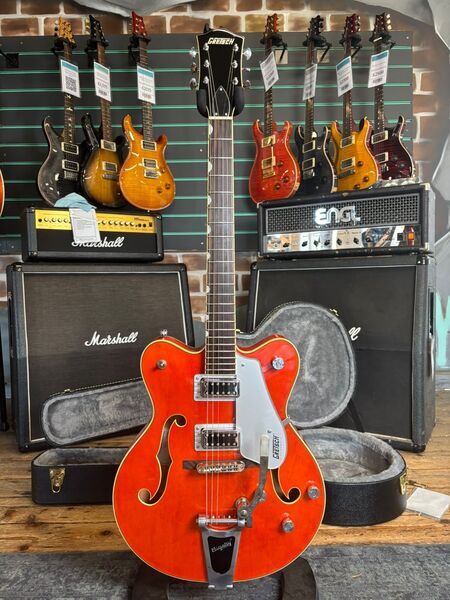 Gretsch Electromatic G5422T Orange Stain 2016 Semi-Hollow Electric Guitar | orange, image 1 of 5