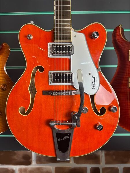 Gretsch Electromatic G5422T Orange Stain 2016 Semi-Hollow Electric Guitar | orange, image 3 of 5