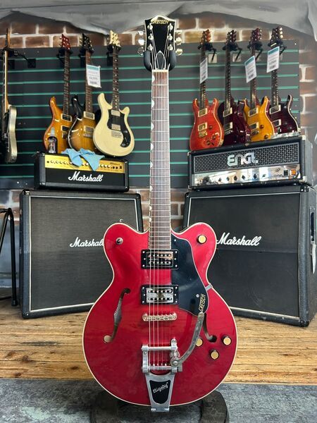 Gretsch G2622T Streamliner Brandy Wine 2025 Semi-Hollow Electric Guitar | Wine, image 1 of 5