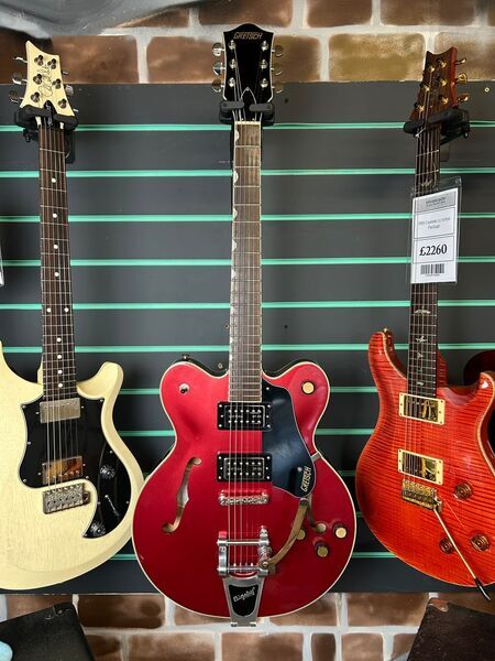 Gretsch G2622T Streamliner Brandy Wine 2025 Semi-Hollow Electric Guitar | Wine, image 2 of 5