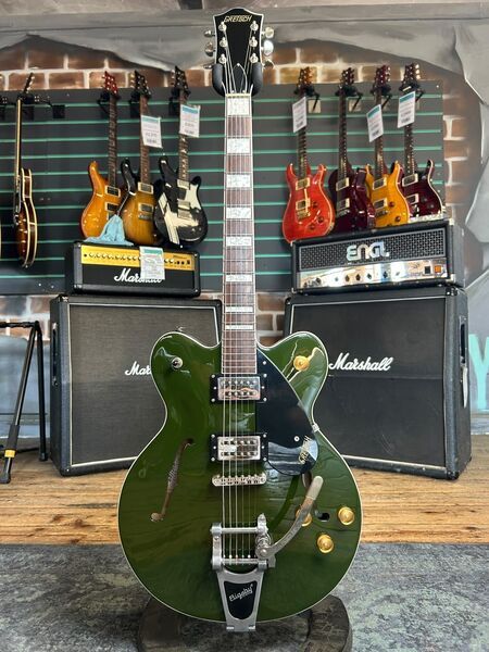 Gretsch G2622T Streamliner Torino Green 2017 Hollow Body Electric Guitar | green, image 1 of 5