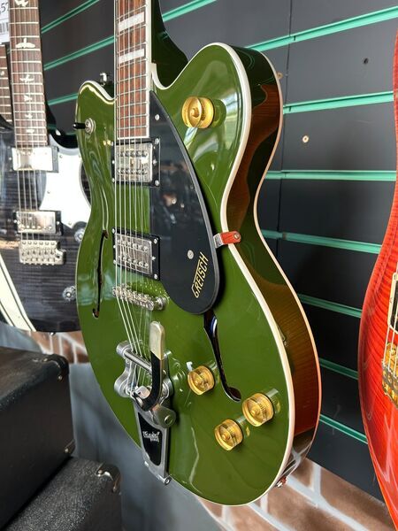 Gretsch G2622T Streamliner Torino Green 2017 Hollow Body Electric Guitar | green, image 5 of 5