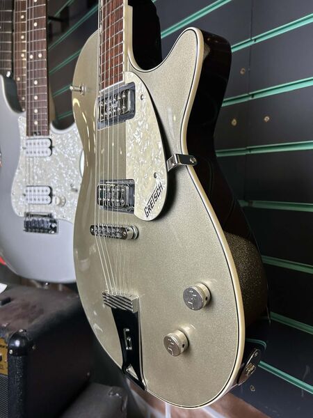 Gretsch G5236 Electromatic Pro Jet Silver Sparkle 2010 Electric Guitar | Silver Sparkle, image 5 of 5