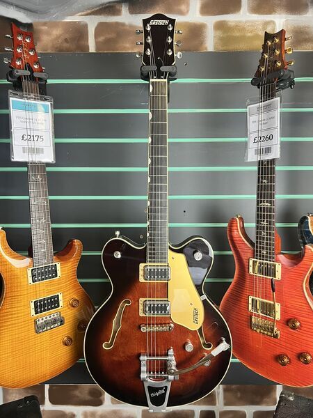 Gretsch G5622T Electromatic Single Barrel Burst 2020 Semi-Hollow Electric | Burst, image 2 of 5