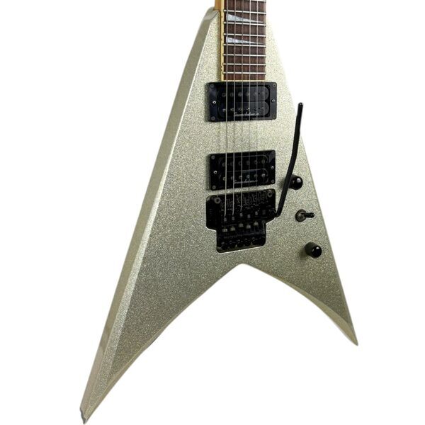 Grover Jackson Flying V - Silver Sparkle | Silver Sparkle, image 1 of 4