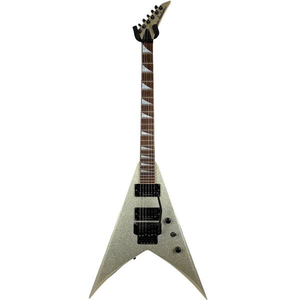 Grover Jackson Flying V - Silver Sparkle | Silver Sparkle, image 2 of 4