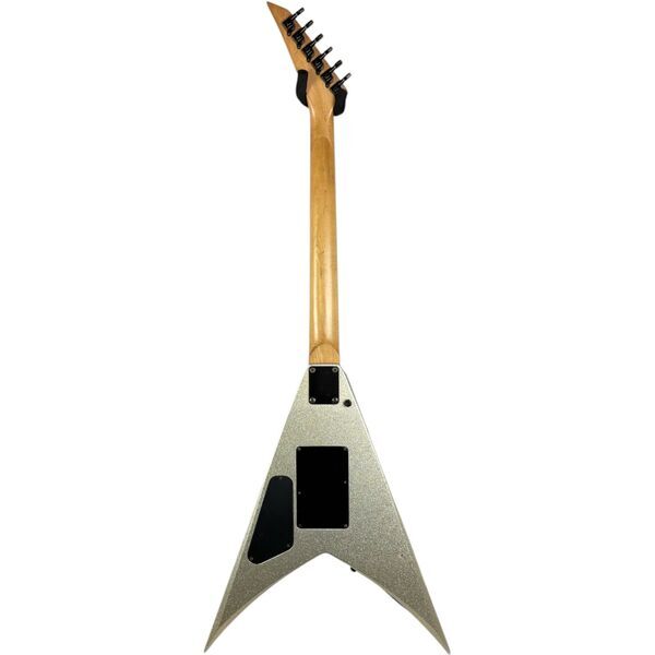 Grover Jackson Flying V - Silver Sparkle | Silver Sparkle, image 3 of 4