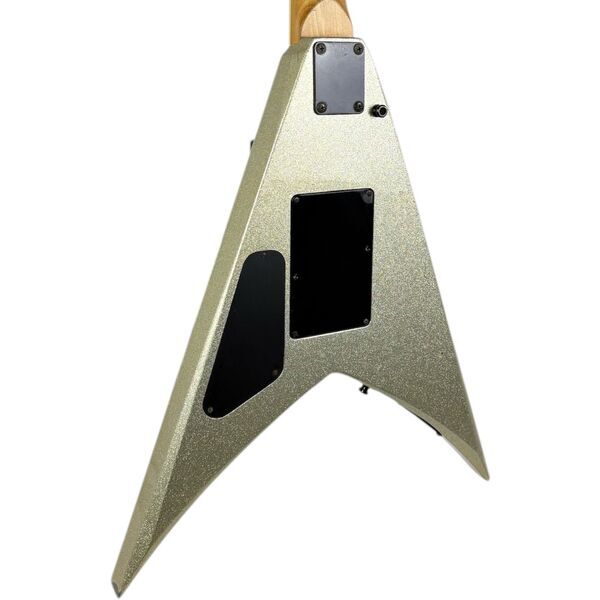 Grover Jackson Flying V - Silver Sparkle | Silver Sparkle, image 4 of 4