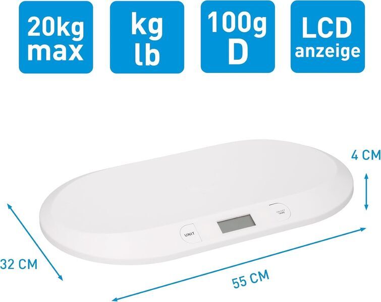 Grundig Babywaage Digital | white 2