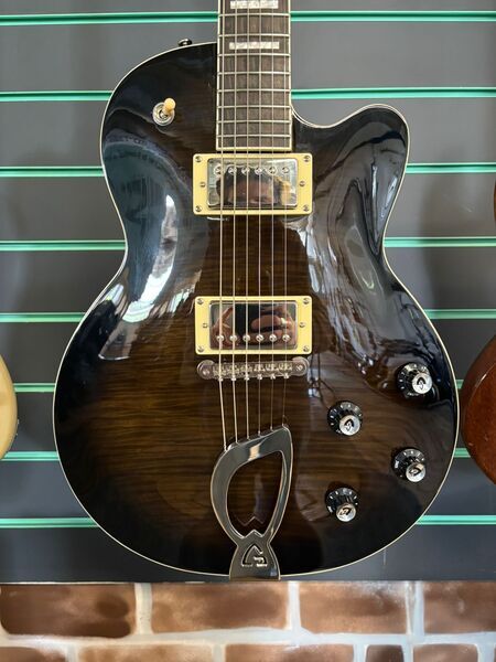 Guild Aristocrat HH Transparent Black Sunburst 2022 Electric Guitar | Black Sunburst, image 3 of 5