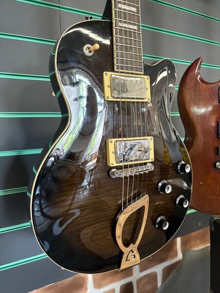 Guild Aristocrat HH Transparent Black Sunburst 2022 Electric Guitar | Black Sunburst, image 4 of 5