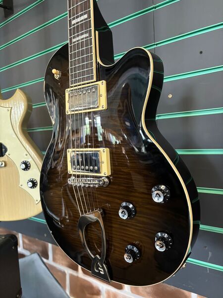 Guild Aristocrat HH Transparent Black Sunburst 2022 Electric Guitar | Black Sunburst, image 5 of 5
