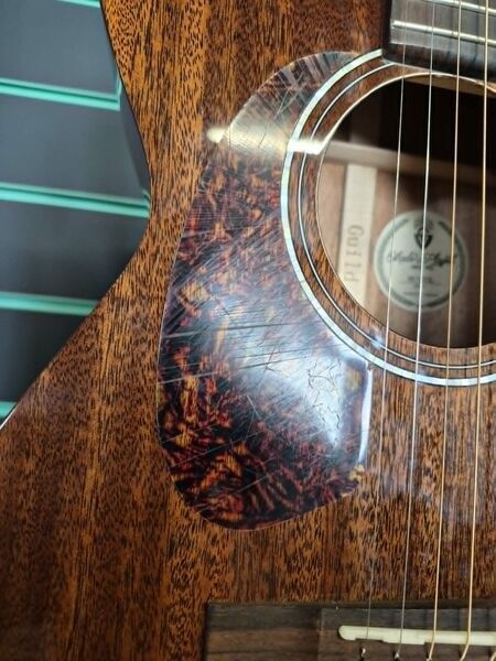 Guild M-120L Natural Gloss 2022 Concert Acoustic Guitar | Natural Gloss, image 5 of 5