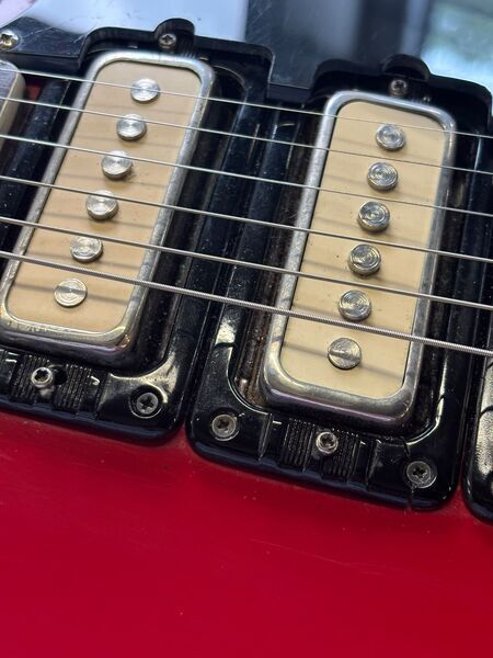 Guild M75 Custom Order 1962 USA Red Refin. Electric Guitar | red, image 3 of 5