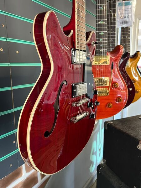 Guild Starfire I DC Cherry Red 2022 Semi-Hollow Electric Guitar | Cherry Red, image 3 of 5