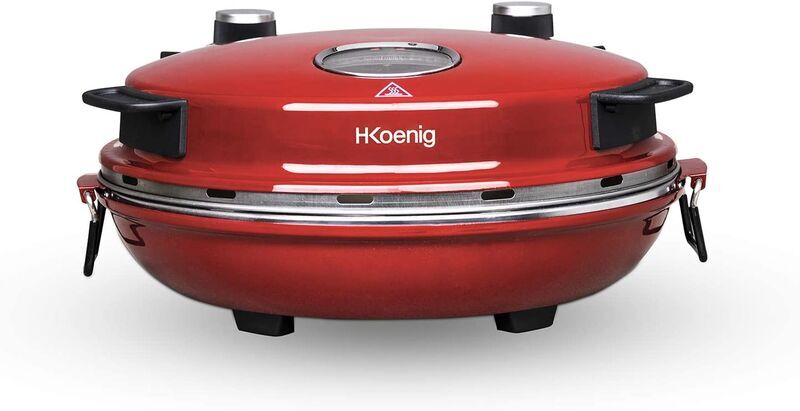 H.Koenig NAPL350 Pizzaofen | rot 2