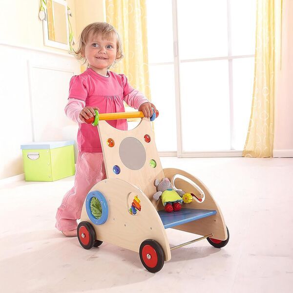 Haba Entdeckerwagen Lauflernwagen | multicolored 3