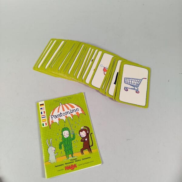 HABA, Noris Spiele- und Kartenset-Bundle: Pantomime, Zahlen-Dino, Quartett | mehrfarbig 4