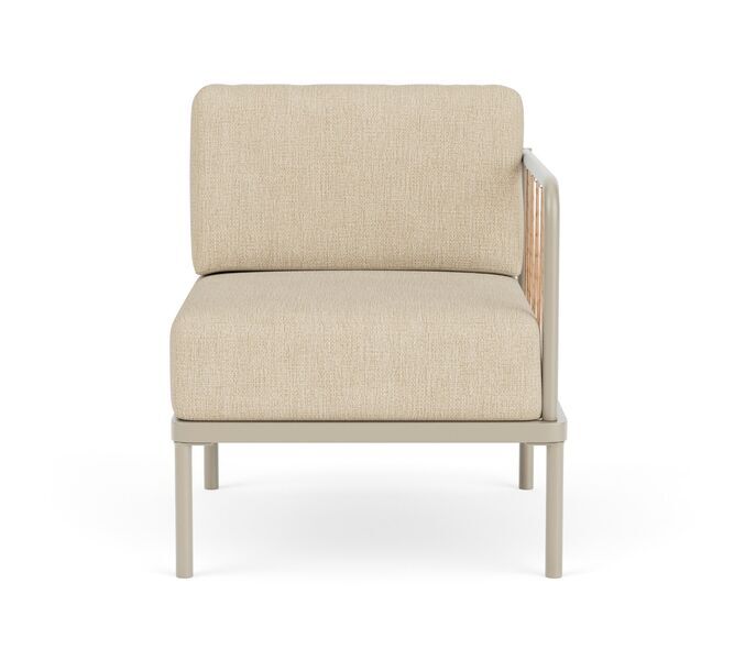 Hadley Outdoor Eckmodul Marzipan | beige, image 1 of 4