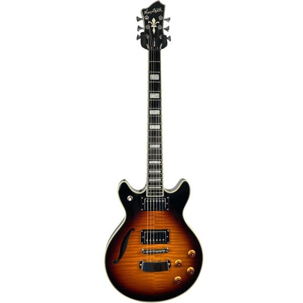 Hagstrom DEUCE-F 2013 - Tobacco Burst | Tobacco Burst, image 3 of 5