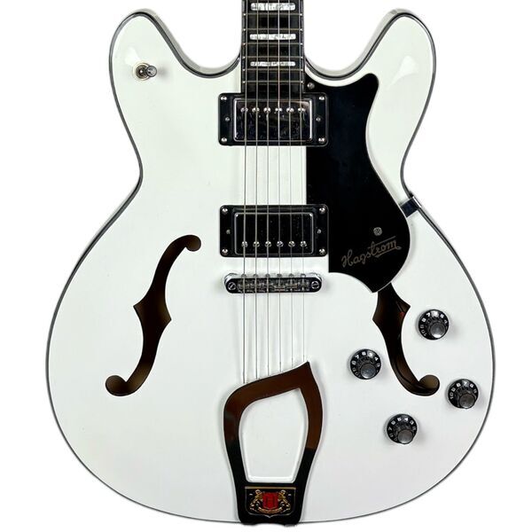 Hagstrom Viking Deluxe 2015 - White Gloss | White Gloss, image 1 of 5