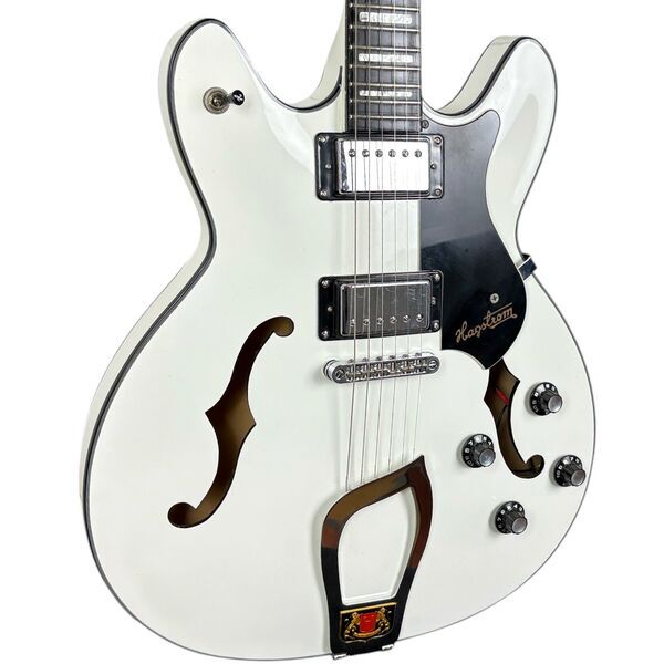 Hagstrom Viking Deluxe 2015 - White Gloss | White Gloss, image 2 of 5