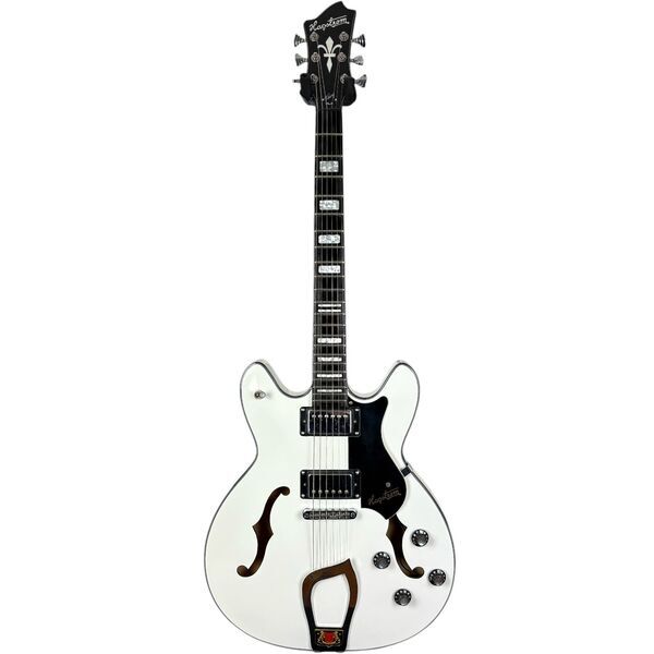 Hagstrom Viking Deluxe 2015 - White Gloss | White Gloss, image 3 of 5