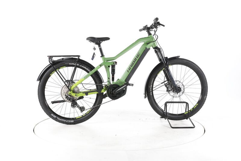 Haibike Adventr FS 8 2022 | zelená | 27,5" | 40 cm | 500 - 3000 km, image 1 of 5